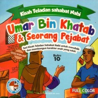 Image of Umar bin khatab dan seorang pejabat