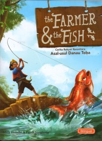 Image of the Farmer and the fish= cerita rakyat nusantara asal-usul danau toba