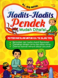Image of Hadits-hadits pendek mudah dihafal