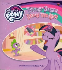 Image of Twilight sparkle unicorn yang rajin