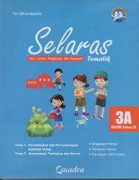 Image of Selaras tematik 3a sd/mi kelas iii: seri latihan, ringkasan dan asesmen