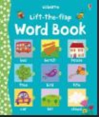 Image of Usborne lift-the-flap: word book