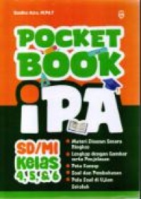 Image of Pocket book ipa sd/mi kelas 4, 5, & 6