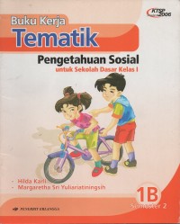 Image of Buku kerja tematik: pengetahuan sosial untuk SD kelas 1: 1B semester 2