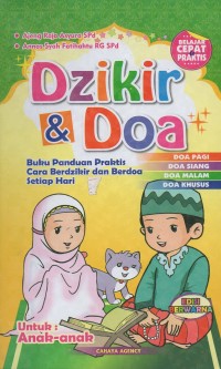 Image of Dzikir & doa : buku panduan praktis cara berdzikir dan berdoa setiap hari: doa pagi, doa siang, doa malam, doa khusus