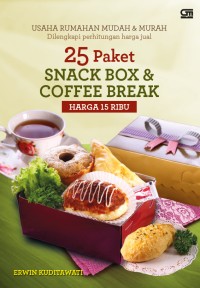 Image of Usaha rumahan mudah & murah dilengkapi perhitungan harga jual: 25 paket snack box & coffee break harga 15 ribu